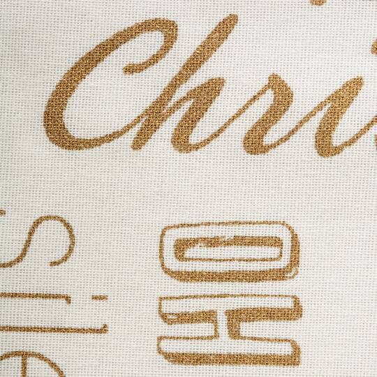 DII® Gold Christmas Collage Dishtowel Set